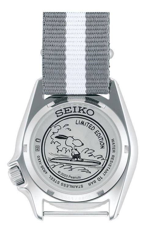 Seiko Srpk25 5 Sports 55th Anniversary Peanuts Limited Edition Exquisite Timepieces