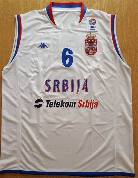 Basketball Jerseys : NATIONAL TEAM - YUGOSLAVIA - SERBIA - SERBIA AND ...