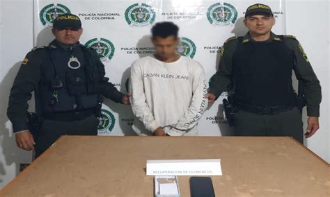 Autoridades en Ibagué capturaron a un sujeto y a un menor por el delito