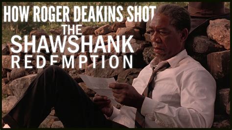 How Roger Deakins Shot The Shawshank Redemption YouTube