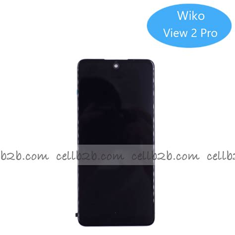 Original Pantalla Wiko View Pro Negra Completa Lcd T Ctil Cellb B