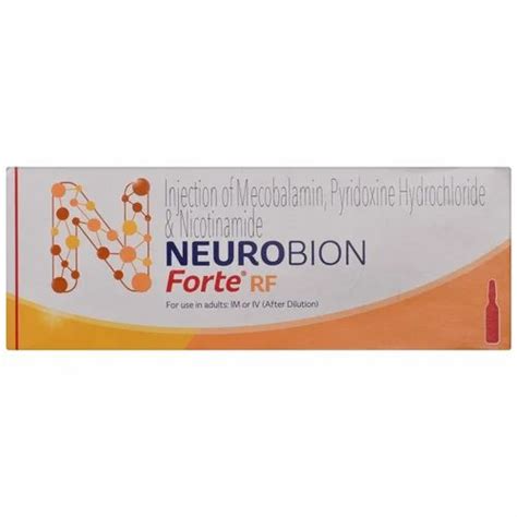 Forte Neurobion Injection At Rs Box Neurobion Forte Injection In