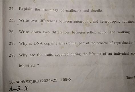 Explain The Meanings Of Malleable And Ductile