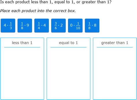 IXL Multiply Fractions And Whole Numbers Sorting Year 8 Maths Practice