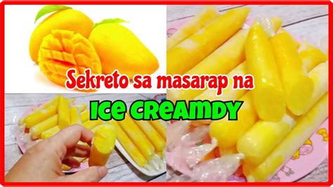 Summer Dessert Mango Ice Creamdy Super Soft And Creamy Patok Na