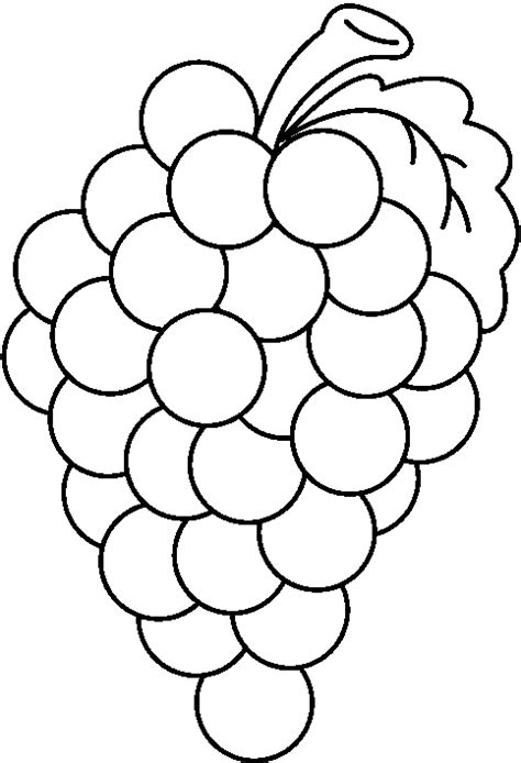 Free Grapes Clip Art Black And White, Download Free Grapes Clip Art ...