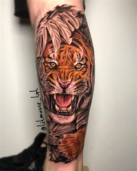 Share Tiger Tattoo On Hand In Coedo Vn