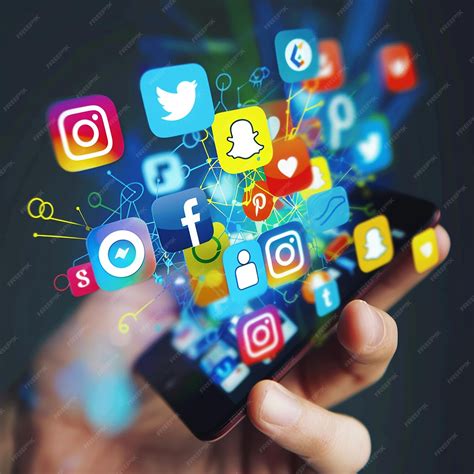 Premium Photo | Modern social media developing and the future trend of