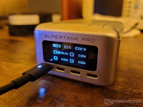 Zendure SuperTank Pro OLED Power Bank Can Fully Recharge Any USB C