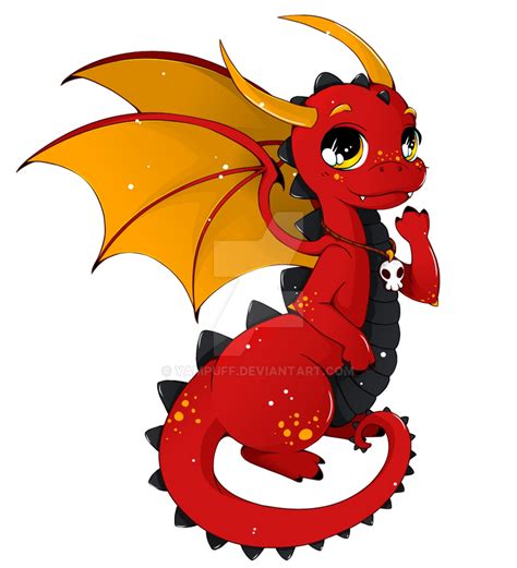 Chibi Dragon Commission By Yampuff On Deviantart