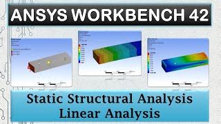 ANSYS Workbench Introduction To Static Structural Analysis 41 OFF