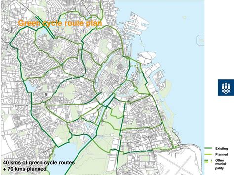 Copenhagen Cycling Map