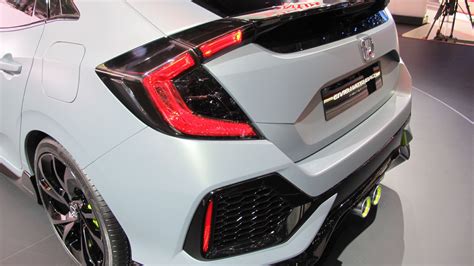 2017 Honda Civic Hatchback Previewed By Prototype