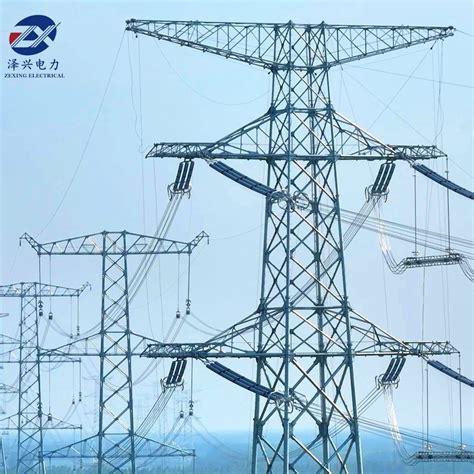 Czee Angle Steel 10kv To 500kv High Voltage Transmission Towers High