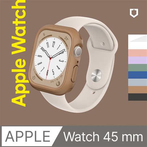 Rhinoshield 犀牛盾 Apple Watch Series 789 共用 45mm Crashguard Nx 防摔邊框保護殼