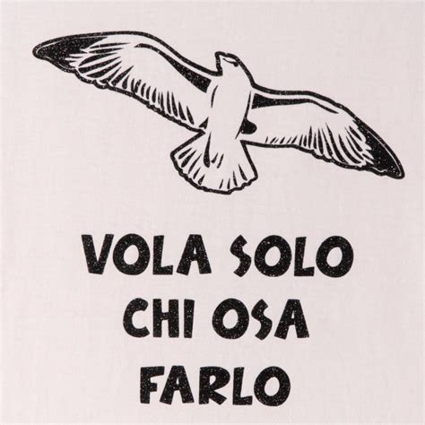 Tshirt Donna Vola Solo Chi Osa Farlo