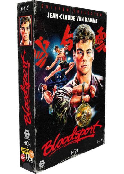 DVDFr Bloodsport Édition Collector limitée ESC VHS BOX 4K Ultra HD