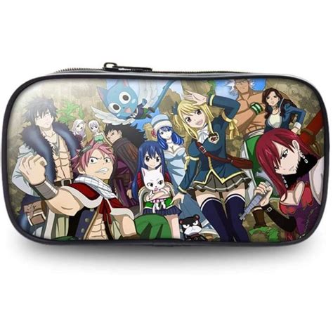 Trousse Anime Fairy Tail Cosplay Tudiants Crayon Portefeuille