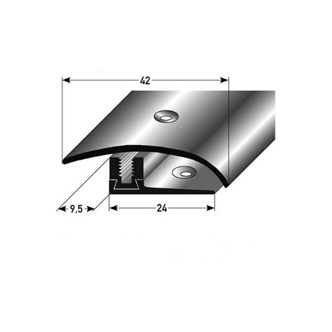 Ausgleichsprofil Anpassungsprofil Laminat Regina Höhe 7 x17 mm 42