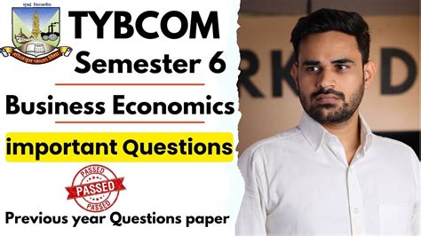 Tybcom Business Economics Semester Important Questions Youtube