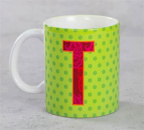 Buy Alphabet T Coffee Mug online - India Circus