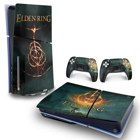 Skin PS5 Slim Horizontal Elden Ring Pop Arte Skins