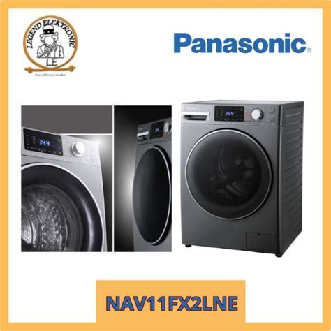 Promo Panasonic Na V11fx2lne Mesin Cuci Front Loading 11 Kg