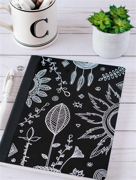 How to make simple art journal cover ideas designs Diy Journal ...