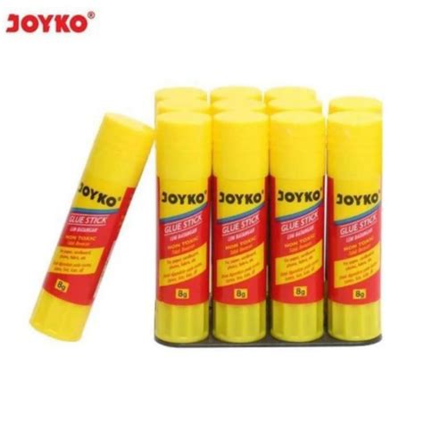 Jual Lem Glue Stick Joyko 8 Grm Lusin Shopee Indonesia