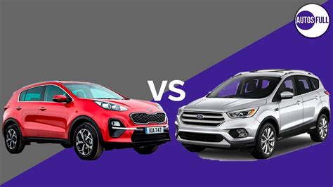 Ford Escape Vs Kia Sportage Youtube