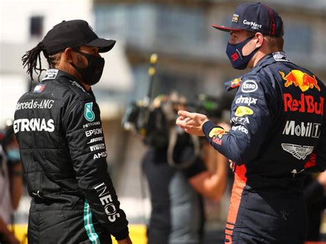 Lewis Hamilton Welcomes Max Verstappen Title Fight As Red Bull Rise To