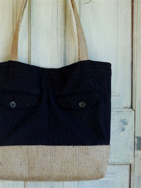 Upcycled Leah Tote Eco Chic Everyday Bag