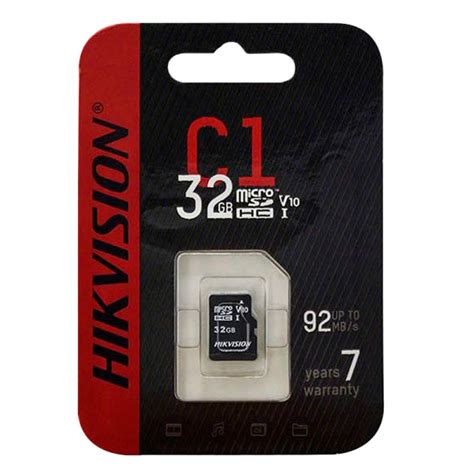 Hikvision Hs Tf C Std G Tarjeta De Memoria Capacidad Gb Clase