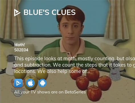 Where to watch Blue's Clues season 2 episode 4 full streaming? | BetaSeries.com