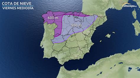 Estas son las zonas donde nevará estos días Eltiempo es