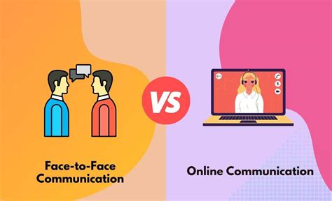 Face To Face Communication Vs Online Communication Whats The