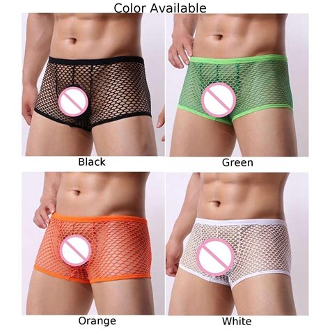 Sous V Tements En Maille Sexy Pour Hommes Sexy Et S Duisants Ebay