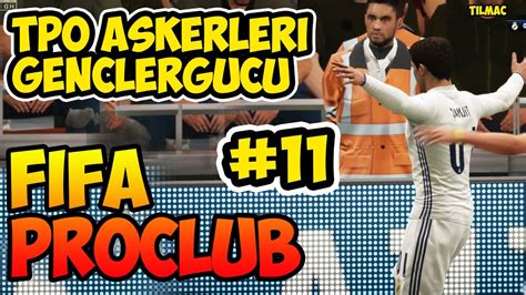 Fifa Pro Clubs Türkçe Tpo 7 Sezon ProLigi 11 Hafta GençlerGücü