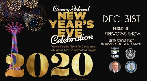 New Year's Eve Midnight Fireworks Show | Alliance for Coney