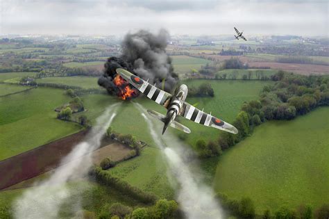 Hawker Typhoon Rocket Attack Photograph By Gary Eason Pixels