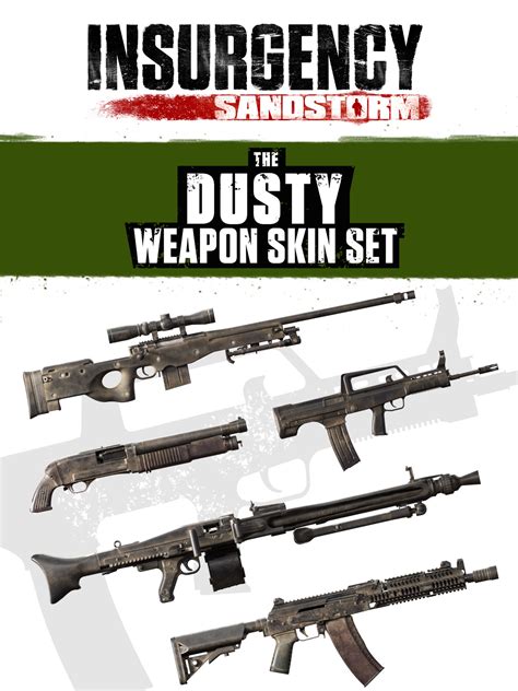 Insurgency Sandstorm Dusty Weapon Skin Set Epic Games Store