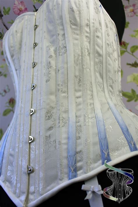 Stunning Bridal Overbust Corset By Rainbow Curve Corsetry