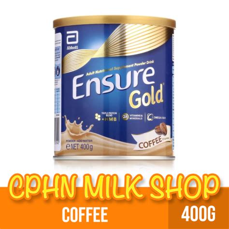 Ensure Gold Hmb Coffee G For Adult Nutrition Lazada Ph