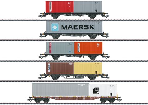 Container Tragwagen Set G Terwagensets M Rklin Onlineshop