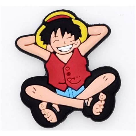 One Piece Luffy Croc Shoe CHarms Pins Jibbitz For Crocs Shopee