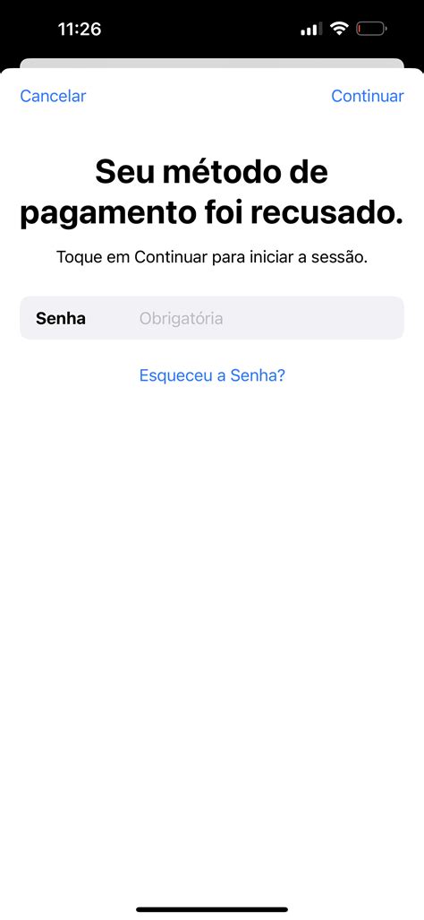 Seu M Todo De Pagamento Foi Recusad Comunidade Da Apple