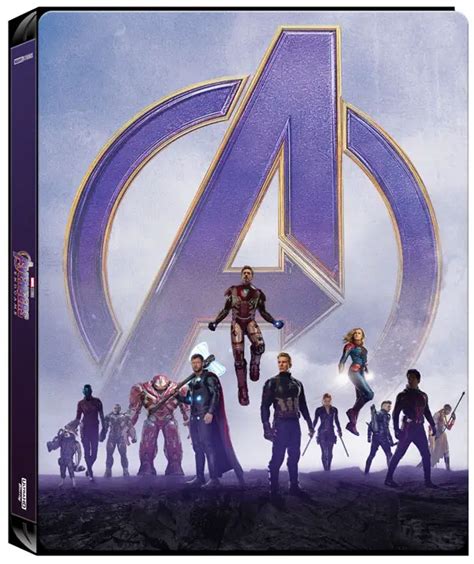 Avengers Endgame K Blu Ray Steelbook Up For Pre Order Hd Report