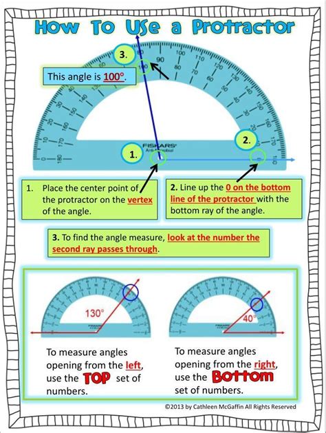 Practice Using A Protractor Online