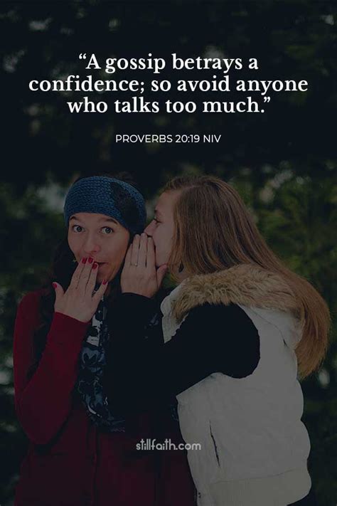 133 Bible Verses About Gossip Kjv