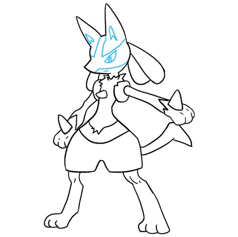 How To Draw Lucario Pokémon Really Easy Drawing Tutorial